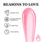 Applying Hot Kiss Lip Plumper for instant shine, hydration, and fuller-looking lips image number null